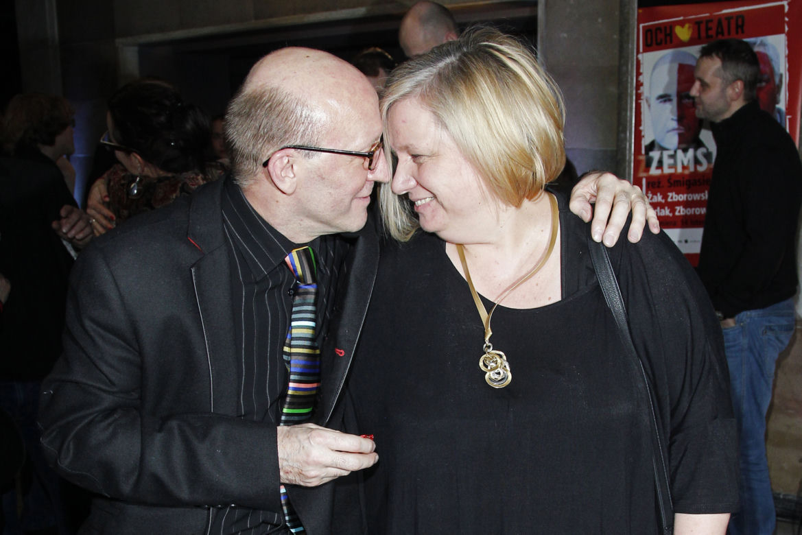 Artur Barciś i jego żona Beata