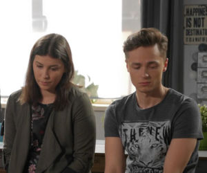 Pierwsza miłość. Kalina (Magdalena Wieczorek), Krystian (Patryk Pniewski)