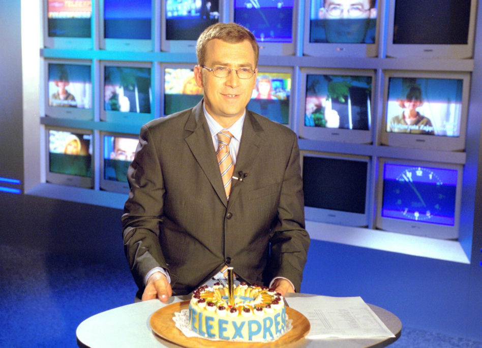 Maciej Orłoś świętuje 40-ste urodziny  "Teleexpressu"