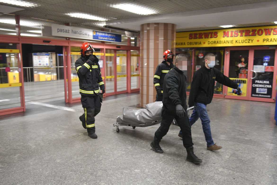 Pociąg rozjechał mężczyznę w metrze