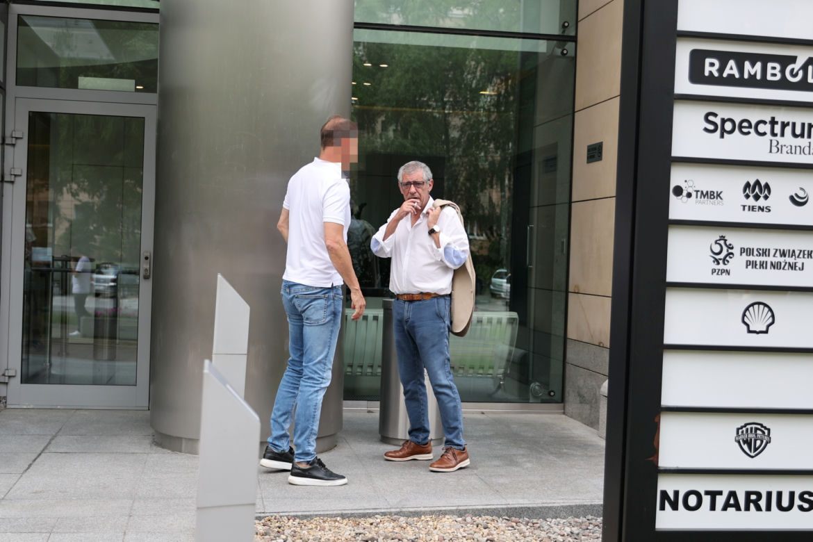 Fernando Santos na dywaniku w PZPN
