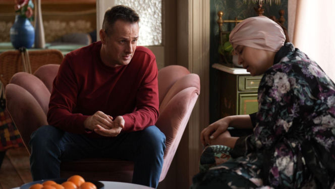 Na dobre i na złe odc. 991. Iga (Anna Szymańczyk), Aleś Zagajewski (Paweł Małaszyński)