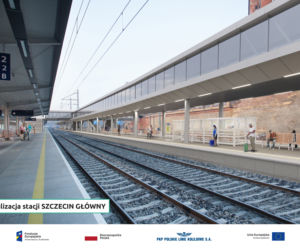 Nowy łącznik na dworcu w Szczecinie