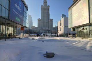 W tym roku koniec przebudowy ulic Złotej i Zgoda w Warszawie. Zieleń, alejki, fontanna