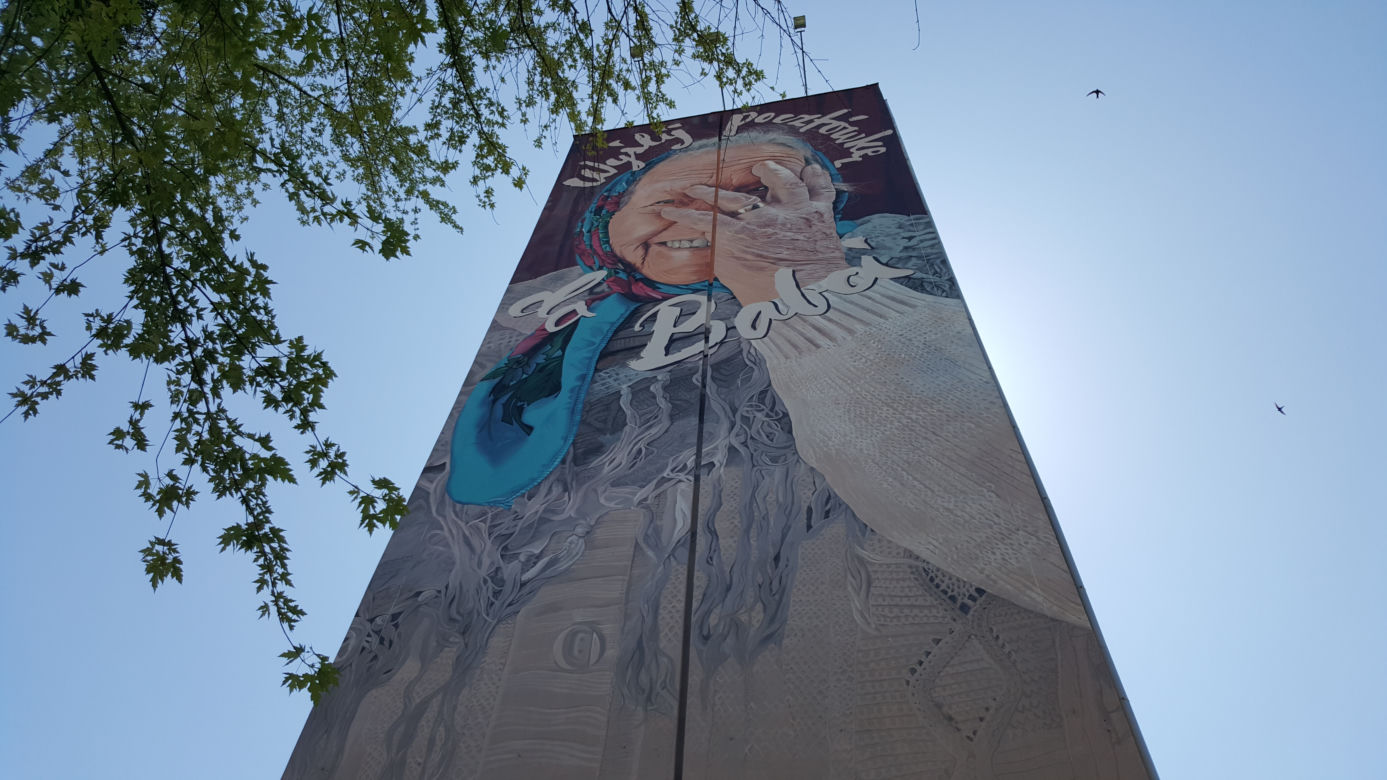 Nowy mural w Białymstoku przy ul. Skłodowskiej