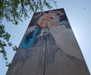 Nowy mural w Białymstoku przy ul. Skłodowskiej