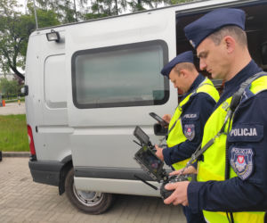 Dron w szeregach komendy mazowieckiej