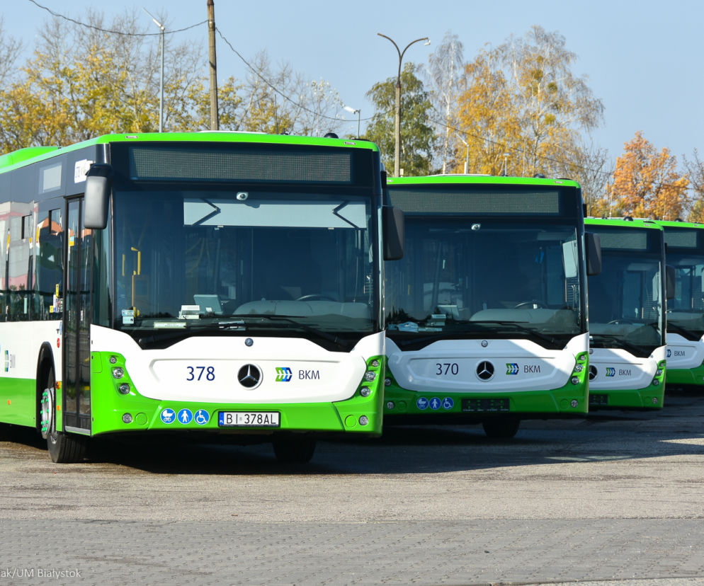 Nowe autobusy w Białymstoku