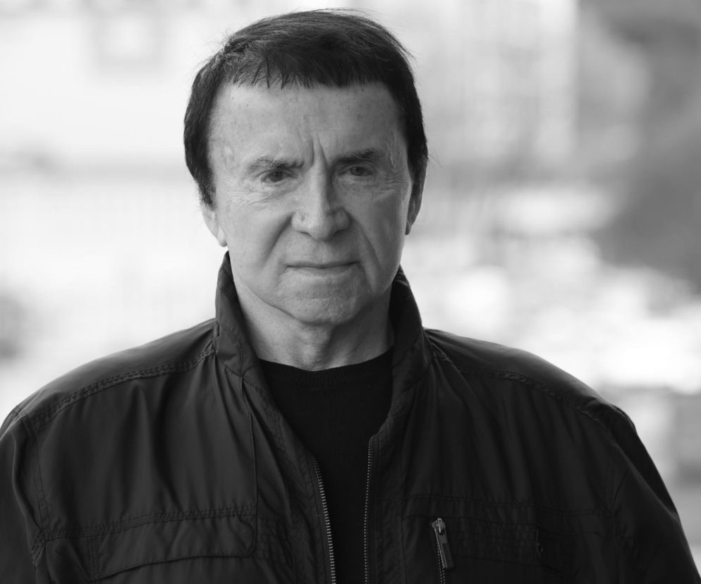 Portret Anatolija Kaszpirowskiego w czarnej kurtce. O śmierci słynnego hipnotyzera przeczytasz na SE.