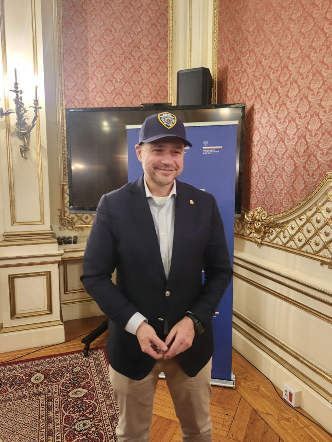 Wieczór NYPD Pulaski Association w Konsulacie Generalnym RP w Nowym Jorku