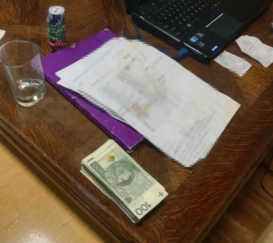 Nielegalny turniej pokera w Gdańsku [ZDJĘCIA]