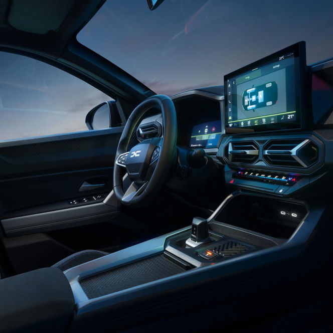 Choinkowy Kurier Dacia