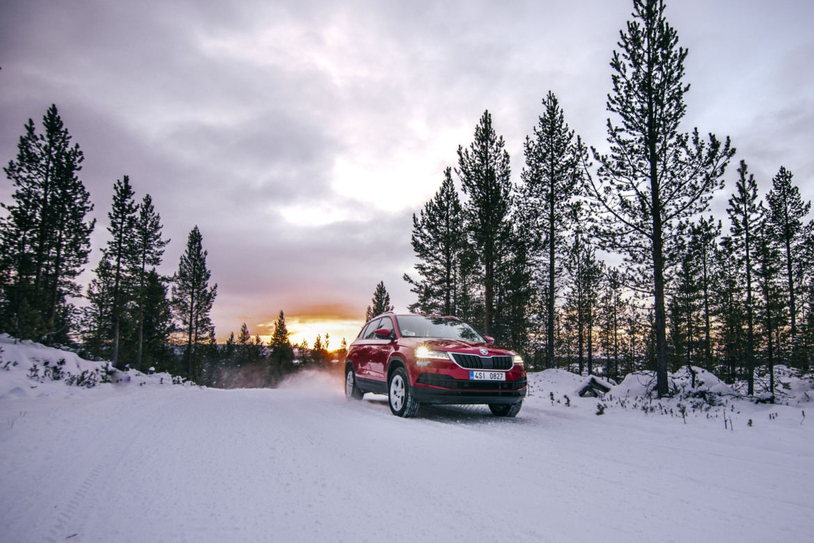 Skoda Arctic Circle Expedition - Laponia, Test World Oy