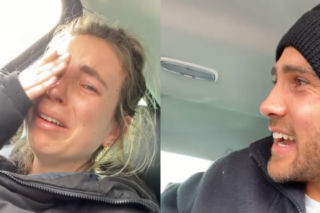 Nagrał histerię ciężarnej żony targanej hormonami. Moja by mnie za to zabiła