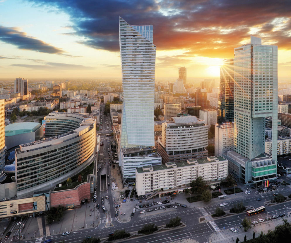 Warszawa - panorama miasta