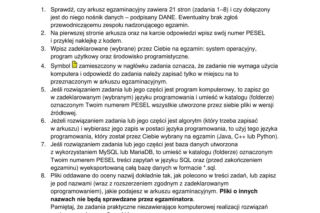 Matura 2026: informatyka 14.05.2026. Arkusze CKE