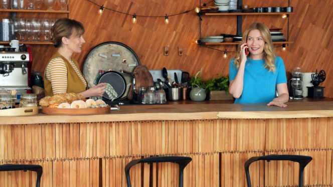 Barwy szczęścia odc. 3283. Dominika (Karolina Chapko), Renata (Anna Mrozowska)