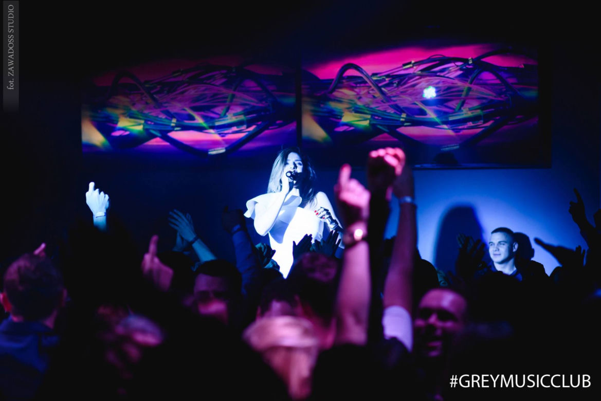 Sabina Jeszka zaśpiewała w Grey Music Club