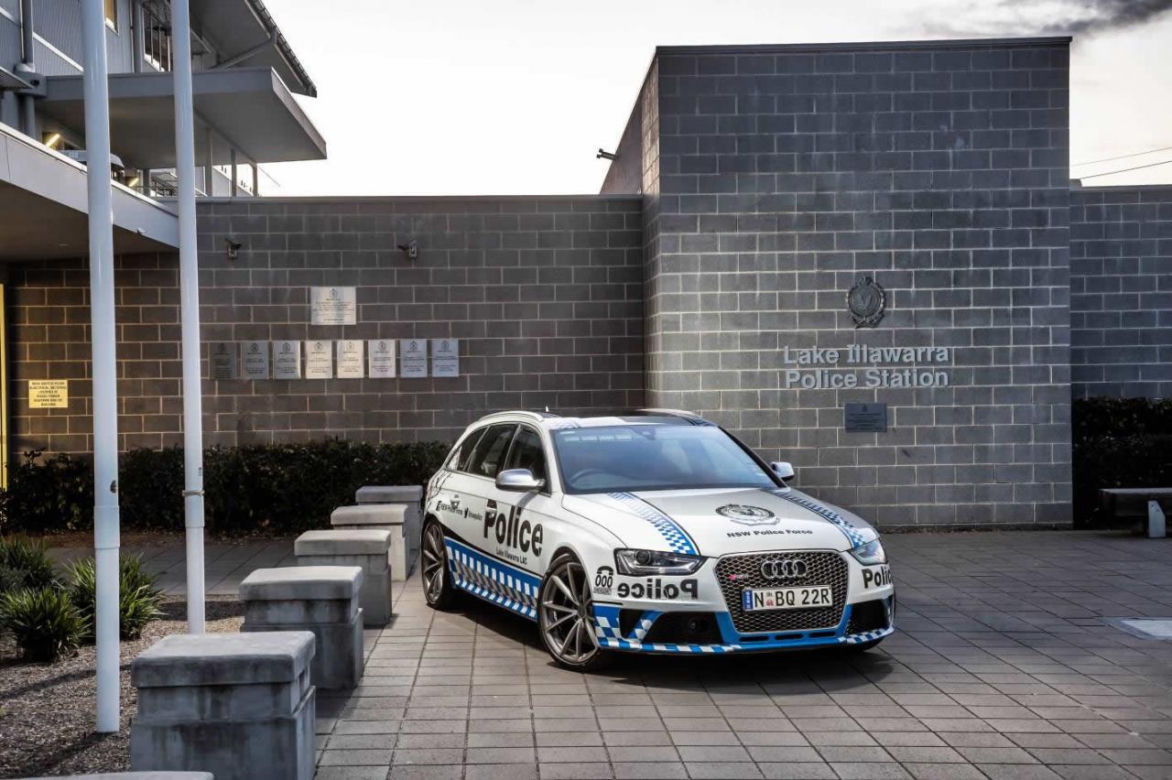 Audi RS4 Avant w służbie australijskiej policji