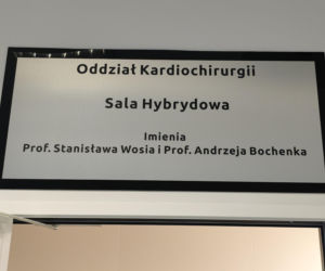 Szpital uhonorował wybitnych kardiochirurgów. Legendy skalpela otworzyły hybrydową salę operacyjną