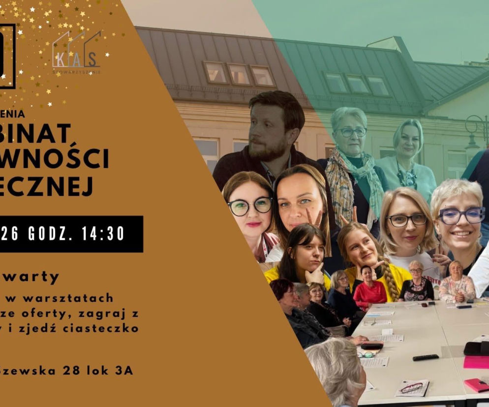 10 lat pomagania młodym. Kombinat Aktywności Społecznej zaprasza na jubileuszowe spotkanie