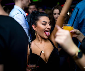 Gorąca impreza w klubie Pomarańcza Katowice. Inferno - Club on Fire