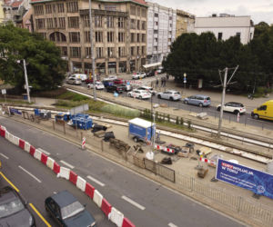 Remont pl. Jana Pawła II we Wrocławiu 