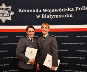 33 podlaskie policjantki wyróżnione za wzorową służbę