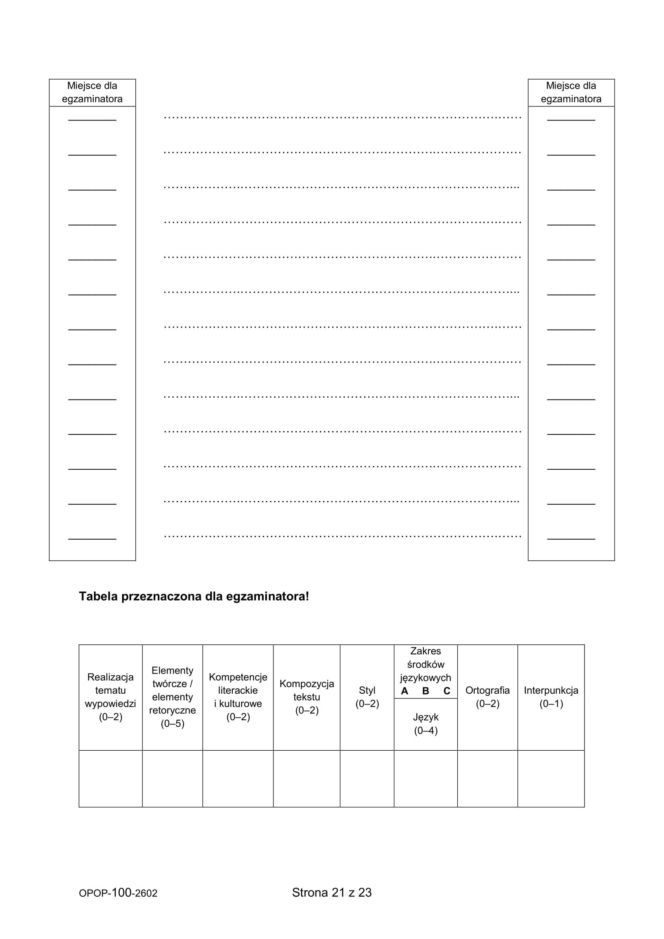 Próbny egzamin ósmoklasisty 2026 CKE: język polski, arkusze CKE, pytania i odpowiedzi