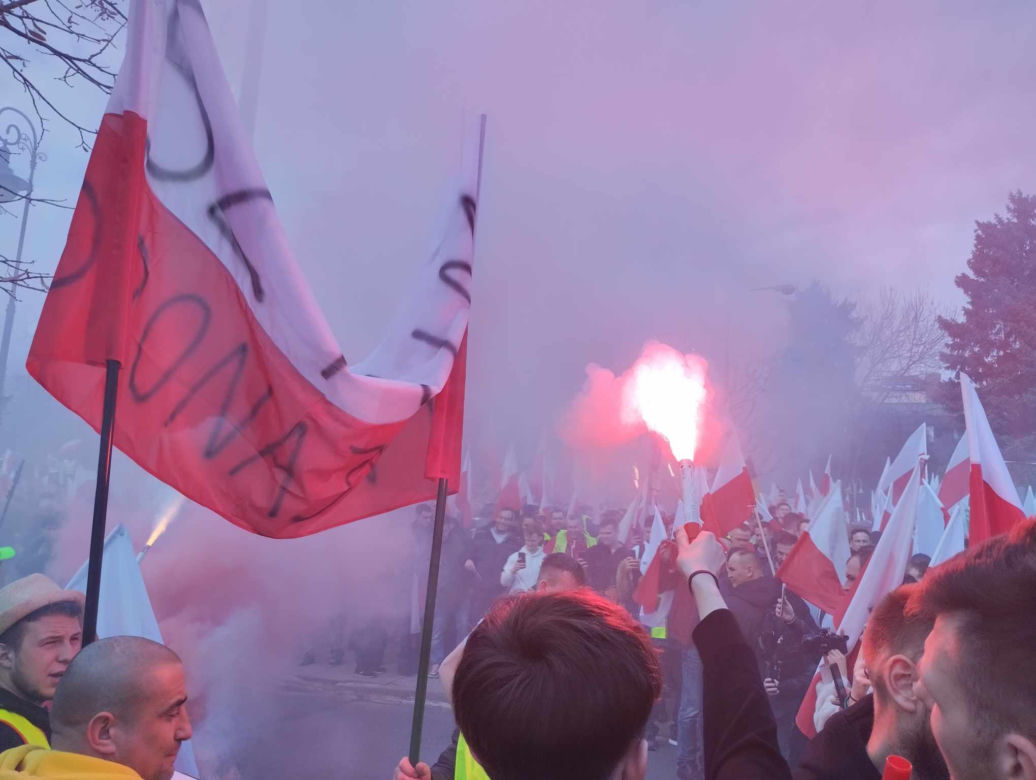Protest rolników 