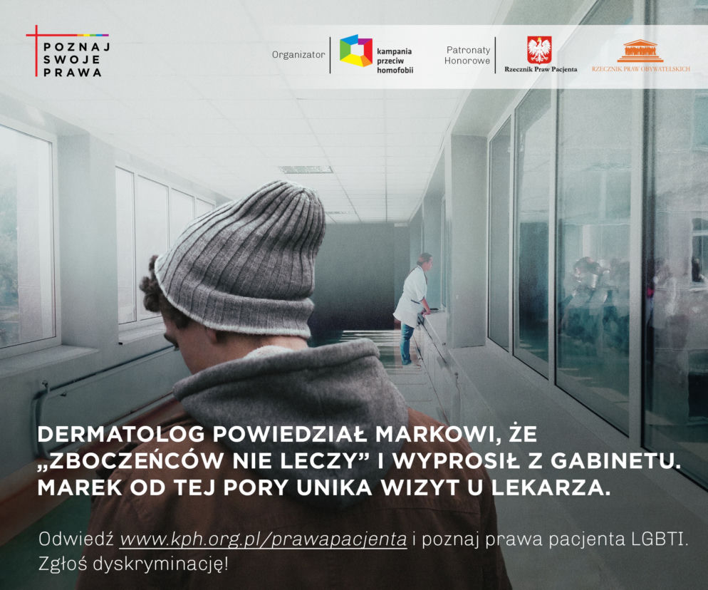 Ruszyła kampania Poznaj swoje prawa poruszająca problem praw pacjentów i pacjentek LGBTI
