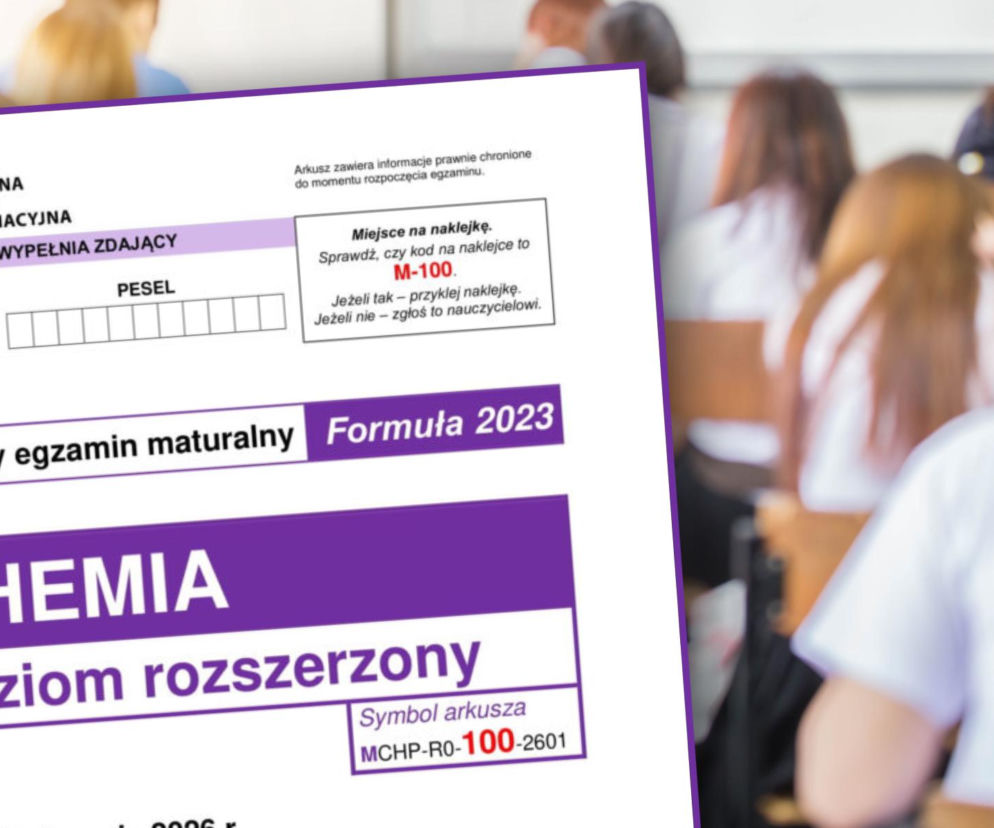 Arkusze CKE i odpowiedzi z matury 2026 z chemii rozszerzonej. Pełne omówienie zadań CKE [13.05.2026]