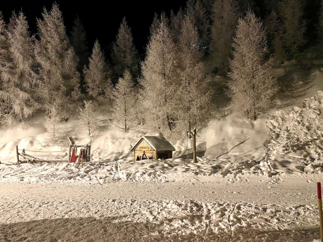 Okolice górnej stacji Elferbahnen w Neustift