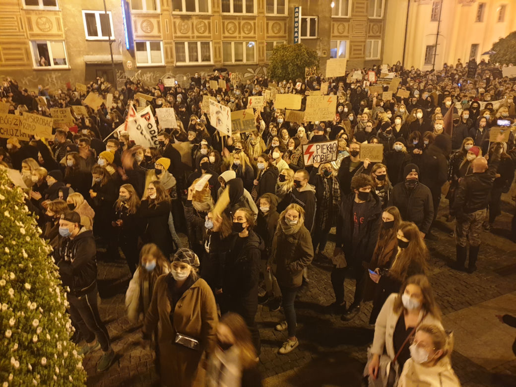 ''Czarny Marsz'' w Białymstoku