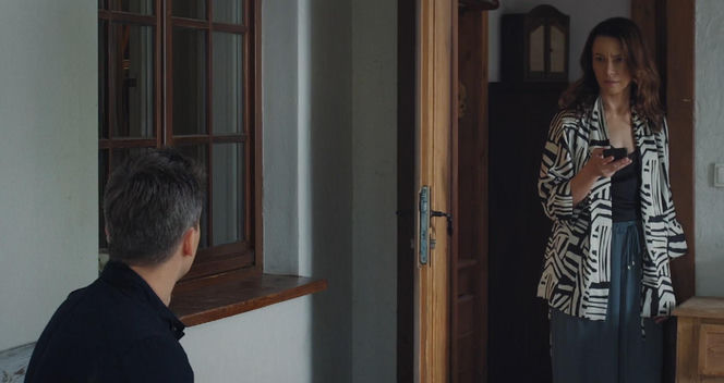 M jak miłość odc. 1890. Martyna (Magdalena Turczeniewicz), Jakub Karski (Krzysztof Kwiatkowski)