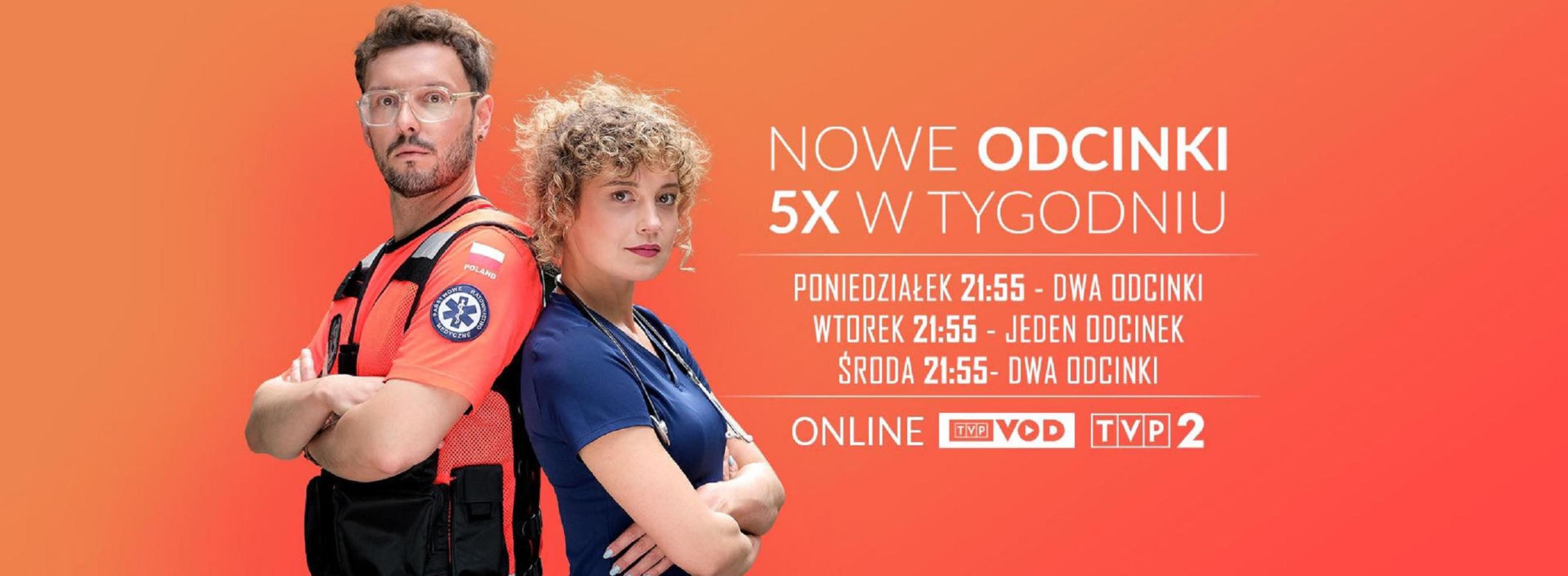 Na sygnale. Wanda (Anna Lemieszek), Dobromir Lisicki (Kamil Błoch)