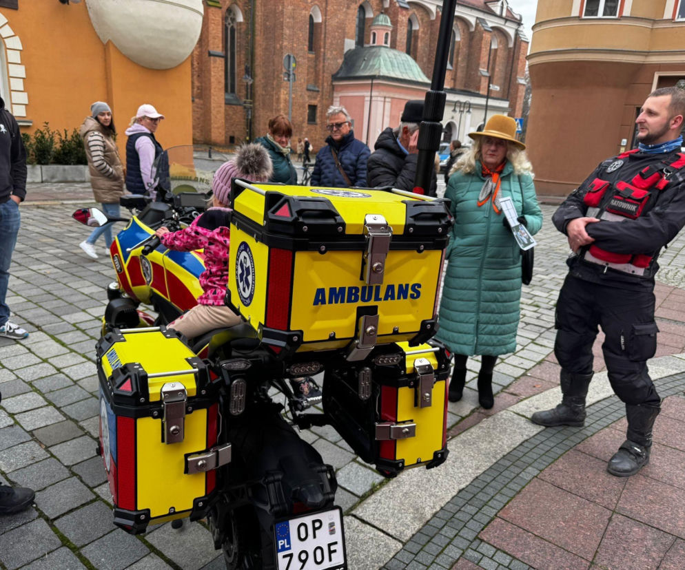 Czy motoambulans wyjedzie w tym roku na opolskie drogi?