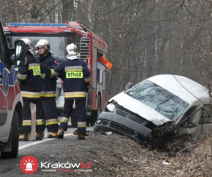 Małopolska: Poważne wypadki pod Krakowem, kilka osób rannych