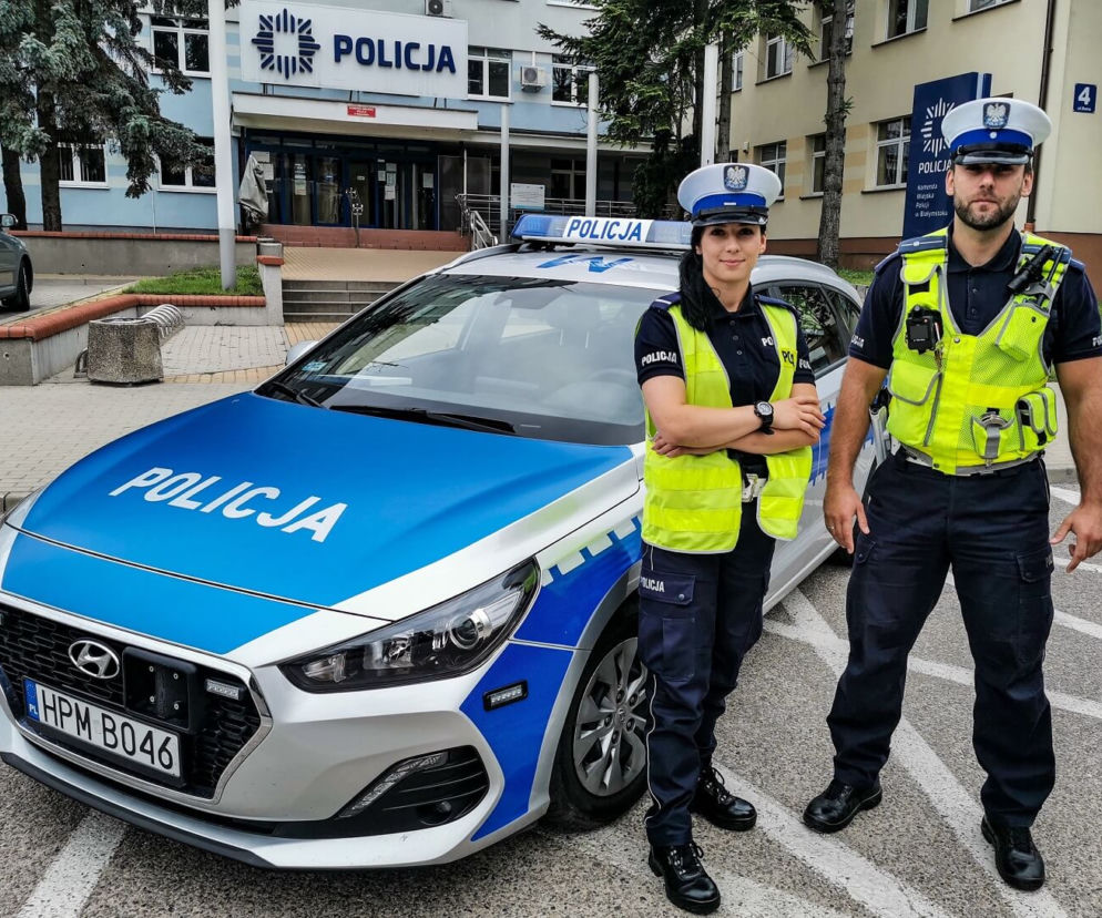 Białostoccy policjanci pilotowali do szpitala rodzącą kobietę