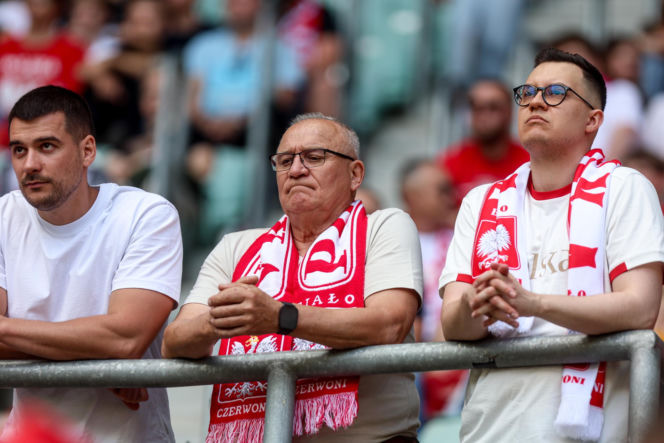 Polska - Ukraina. Tłumy kibiców na trybunach. Znajdź się na zdjęciu!