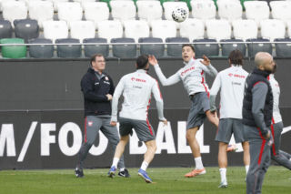 Trening reprezentacji Polski w Warszawie