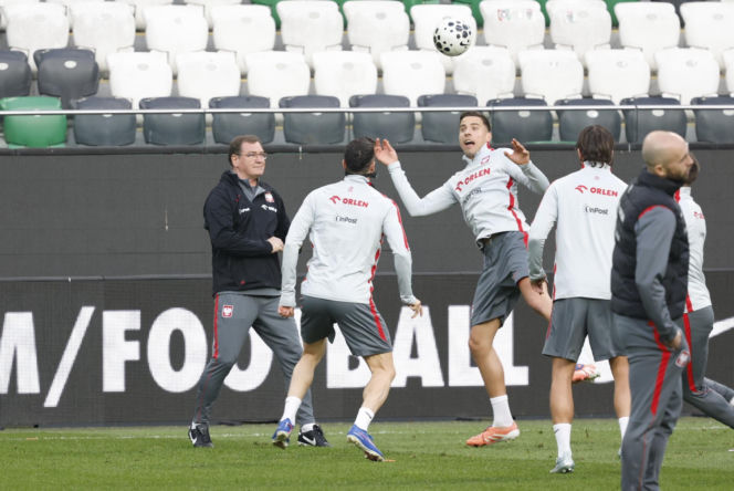 Trening reprezentacji Polski w Warszawie