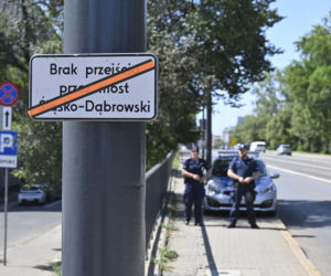 Próba defilady lotniczej w Warszawie