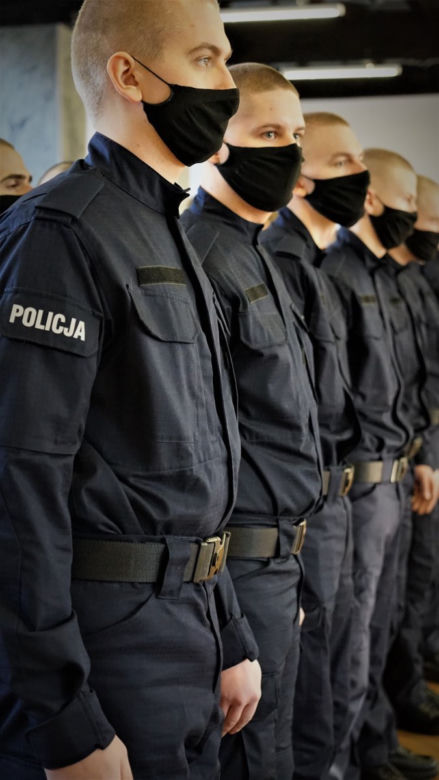 Pomorskie. Ślubowanie nowo przyjętych policjantów
