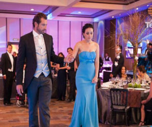 UKRYTA MIŁOŚĆ: Luciana (Zuria Vega) i Rodrigo (Gabriel Soto) na balu