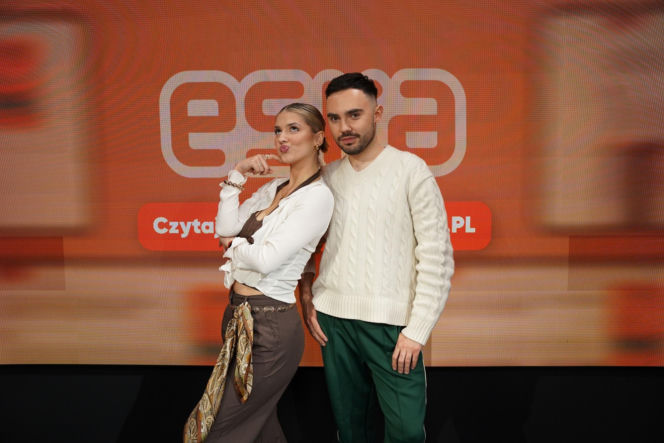 Julia Żugaj w "Gwiazdy przejmują ESKA.pl"