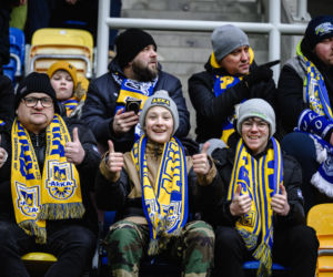 Arka Gdynia - Legia Warszawa: Zdjęcia kibiców z meczu 20. kolejki PKO BP Ekstraklasy