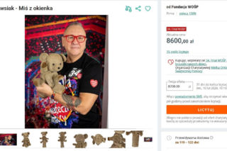 Kultowy miś z dobranocki z PRL-u na licytacji WOŚP. Cena już jest zawrotna