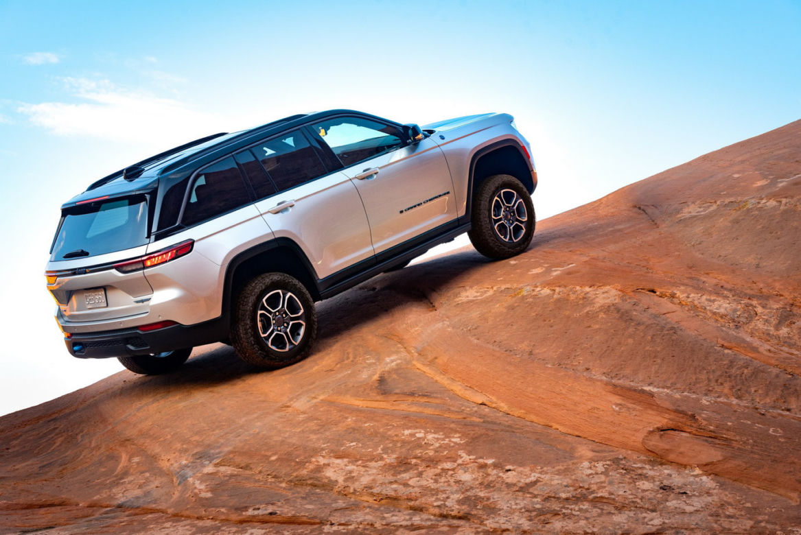 Jeep Grand Cherokee V - właściwości terenowe