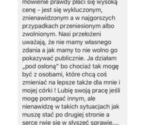  Anita Sokołowska wspiera Strajk Kobiet. Namawia policję do buntu